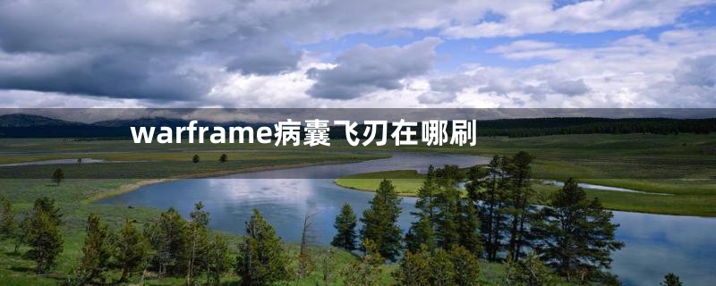 warframe病囊飞刃在哪刷