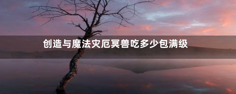 创造与魔法灾厄冥兽吃多少包满级