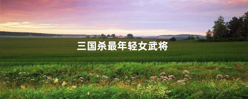 三国杀最年轻女武将