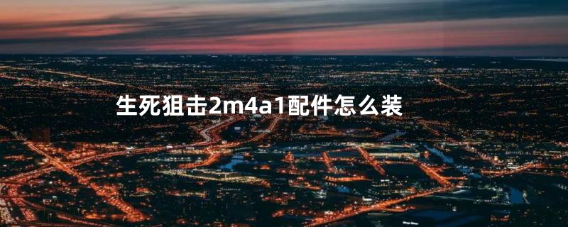 生死狙击2m4a1配件怎么装