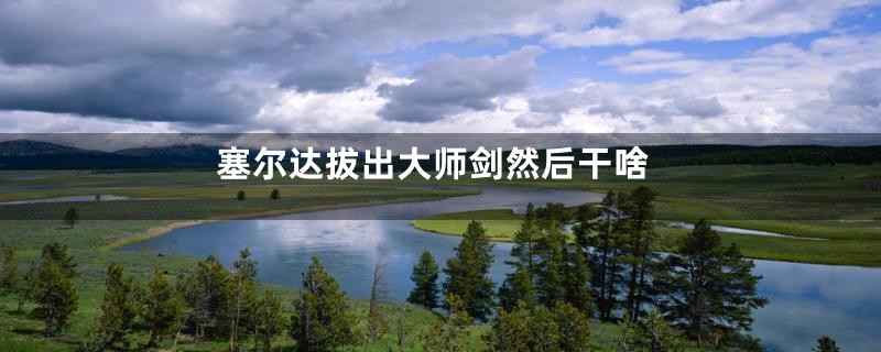 塞尔达拔出大师剑然后干啥