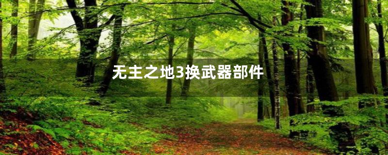 无主之地3换武器部件