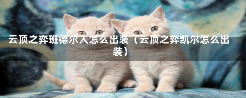 云顶之弈班德尔人怎么出装(云顶之弈凯尔怎么出装)