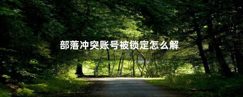 部落冲突账号被锁定怎么解