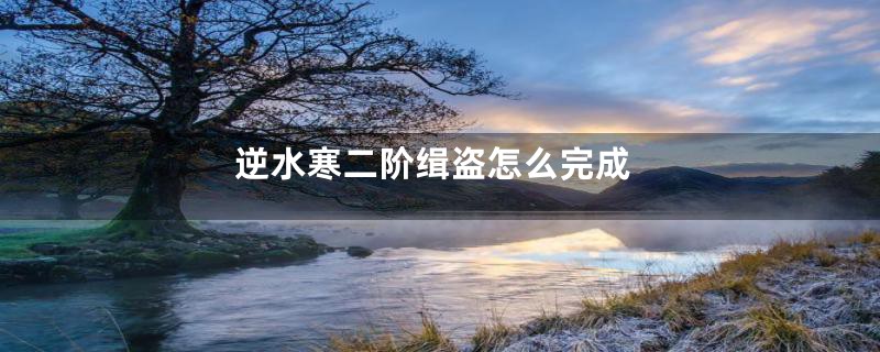逆水寒二阶缉盗怎么完成