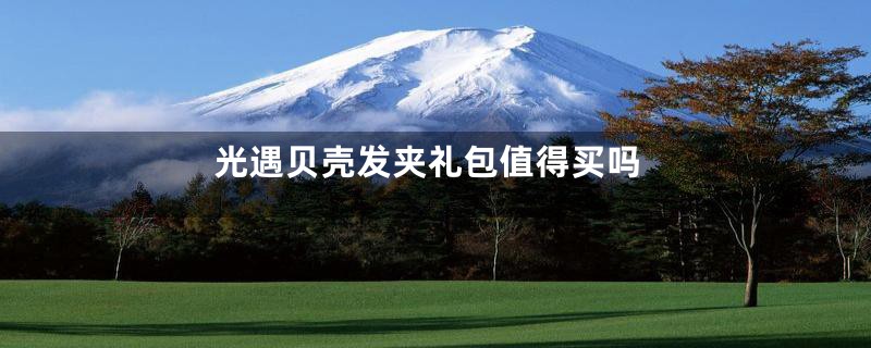 光遇贝壳发夹礼包值得买吗