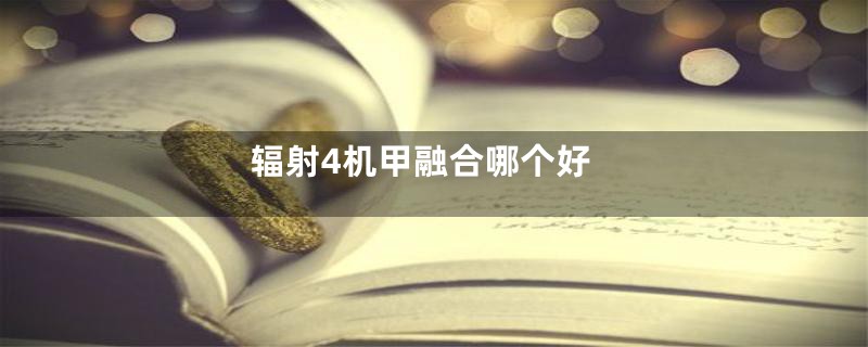 辐射4机甲融合哪个好