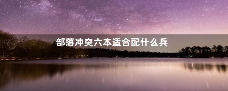 部落冲突六本适合配什么兵
