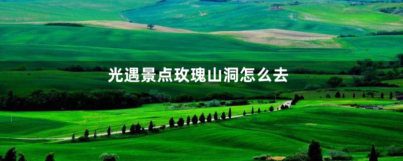 光遇景点玫瑰山洞怎么去