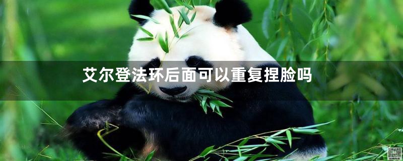 艾尔登法环后面可以重复捏脸吗