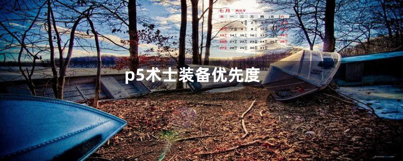 p5术士装备优先度