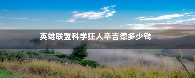英雄联盟科学狂人辛吉德多少钱