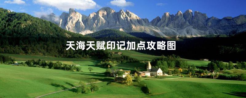 天海天赋印记加点攻略图