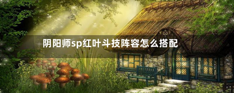 阴阳师sp红叶斗技阵容怎么搭配