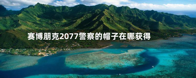 赛博朋克2077警察的帽子在哪获得