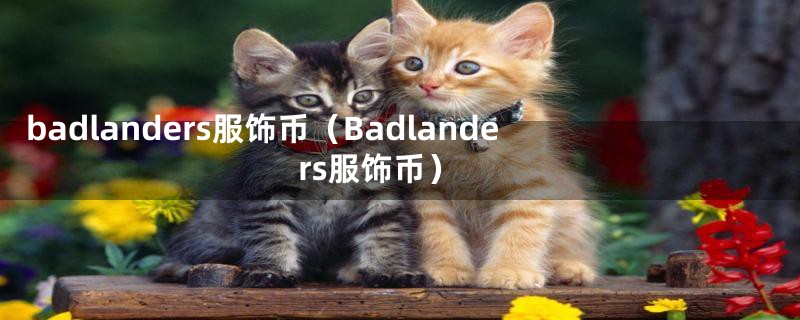 badlanders服饰币(Badlanders服饰币)