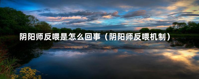 阴阳师反喂是怎么回事（阴阳师反喂机制）