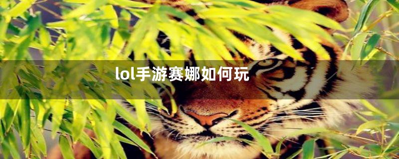 lol手游赛娜如何玩