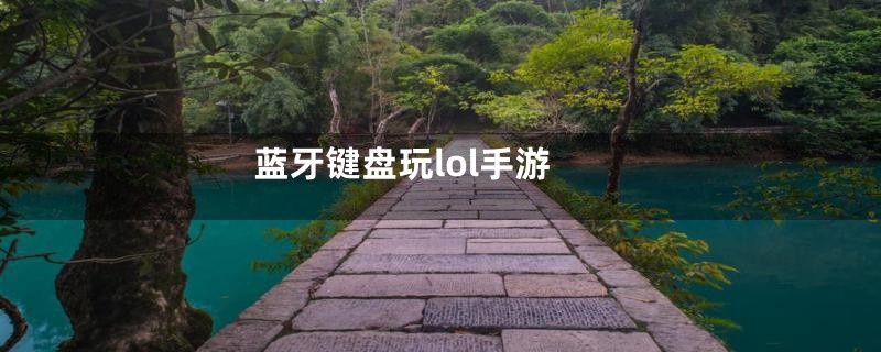 蓝牙键盘玩lol手游