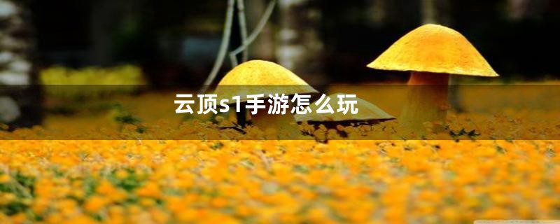 云顶s1手游怎么玩