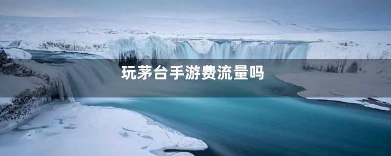 玩茅台手游费流量吗