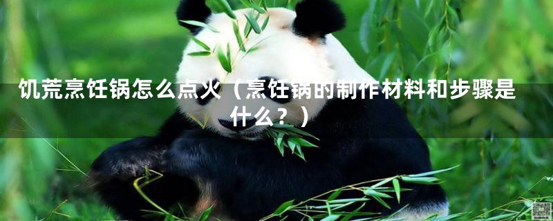 饥荒烹饪锅怎么点火(烹饪锅的制作材料和步骤是什么?)