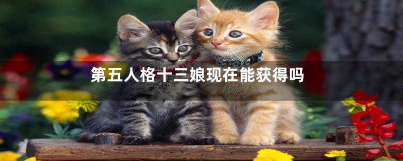 第五人格十三娘现在能获得吗