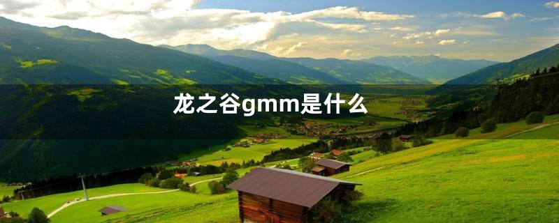 龙之谷gmm是什么