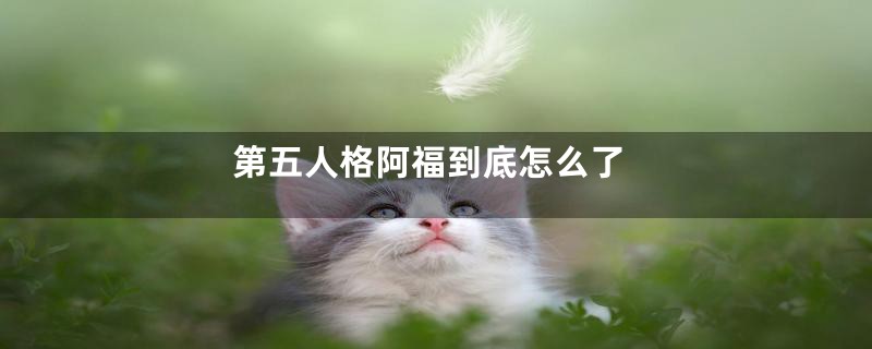 第五人格阿福到底怎么了