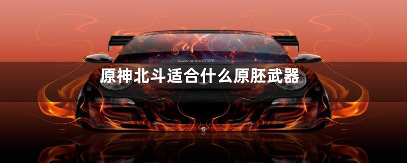 原神北斗适合什么原胚武器