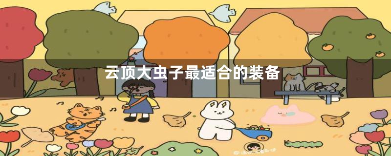云顶大虫子最适合的装备