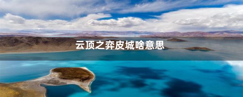 云顶之弈皮城啥意思