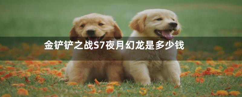 金铲铲之战S7夜月幻龙是多少钱