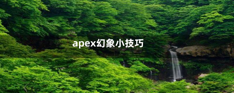 apex幻象小技巧
