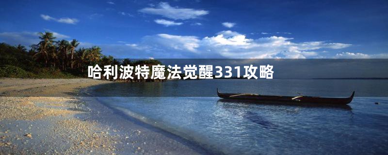 哈利波特魔法觉醒331攻略