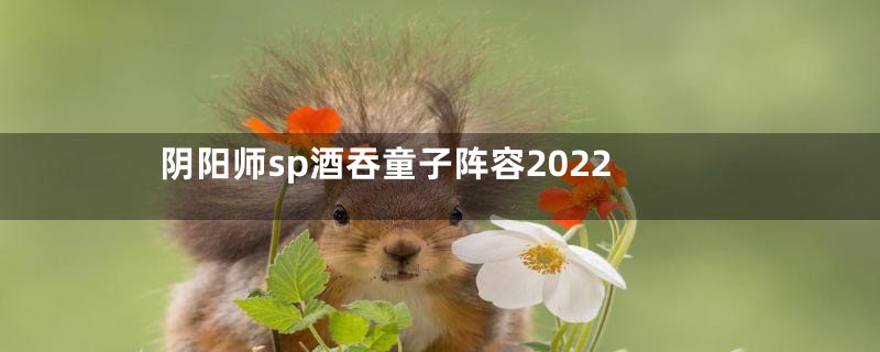 阴阳师sp酒吞童子阵容2022