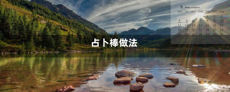 占卜棒做法