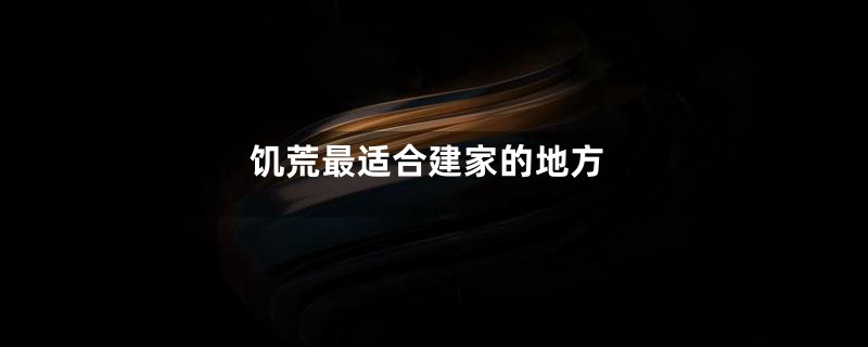 饥荒最适合建家的地方
