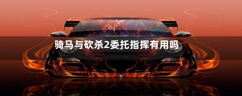 骑马与砍杀2委托指挥有用吗