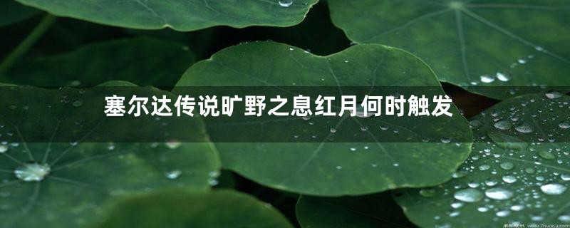 塞尔达传说旷野之息红月何时触发