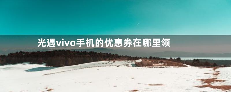 光遇vivo手机的优惠券在哪里领