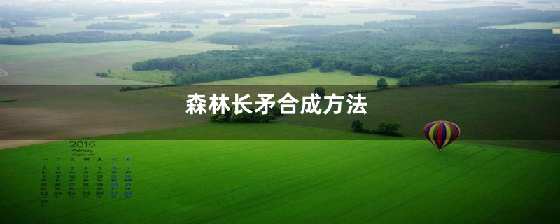 森林长矛合成方法